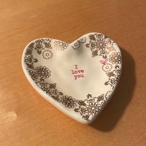 I Love You Ring Dish